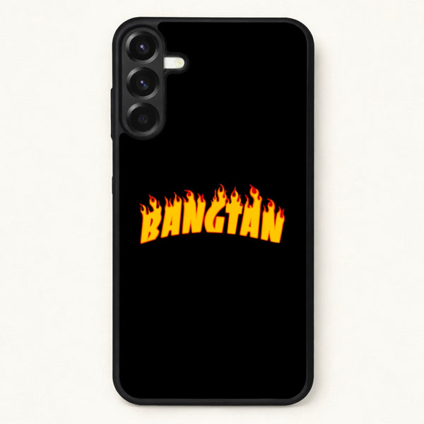 Bangtan Flames - K Pop Phone Case for Galaxy A57