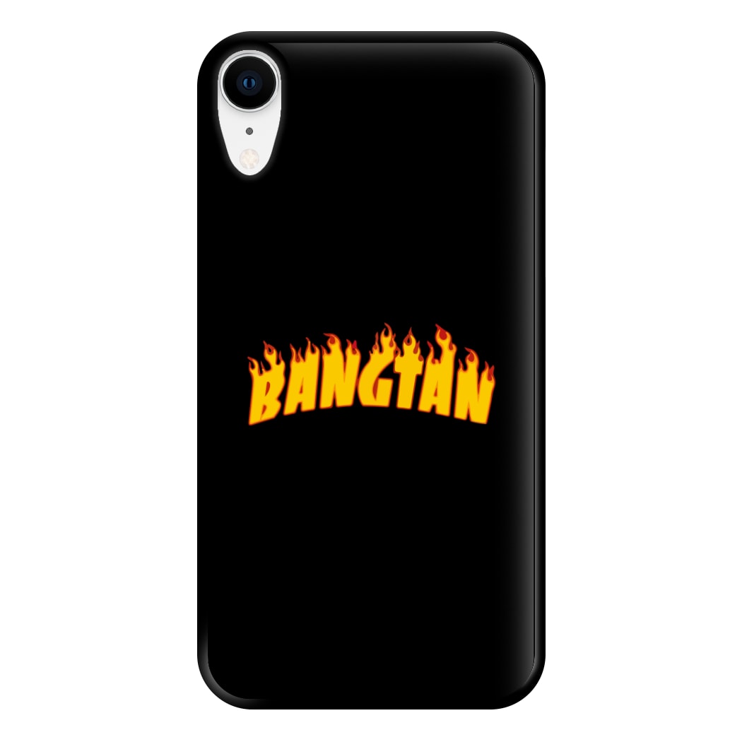 Bangtan Flames - K Pop Phone Case for iPhone XR