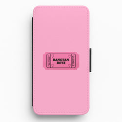 Bangtan Boys Ticket - K Pop Flip / Wallet Phone Case