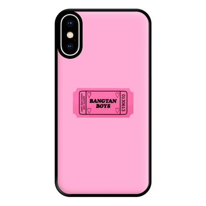 Bangtan Boys Ticket - K Pop Phone Case for iPhone XS Max