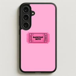 Bangtan Boys Ticket - K Pop Phone Case for Galaxy S25FE