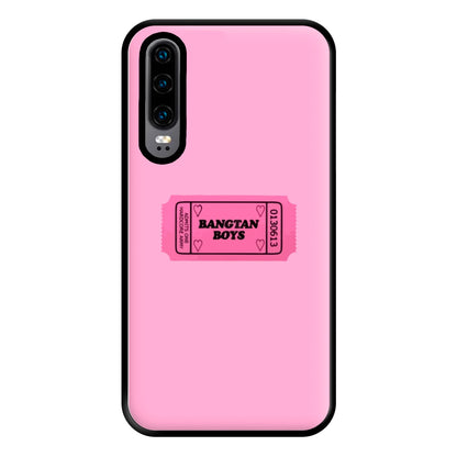 Bangtan Boys Ticket - K Pop Phone Case for Huawei P30