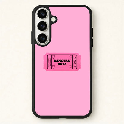 Bangtan Boys Ticket - K Pop Phone Case for Galaxy S26 Plus