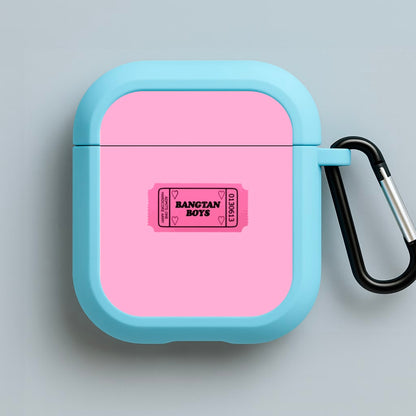Bangtan Boys Ticket - K Pop Blue AirPods Case