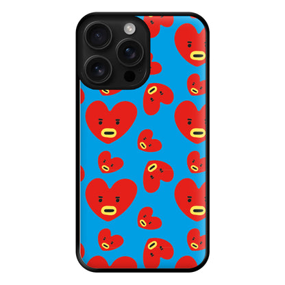 BTS Hearts - K Pop Phone Case for iPhone 16 Pro Max