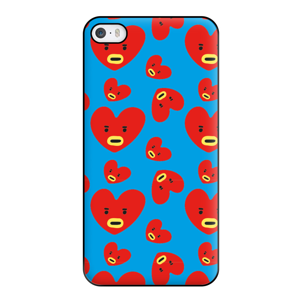 BTS Hearts - K Pop Phone Case for iPhone 5 / 5s / SE 2016