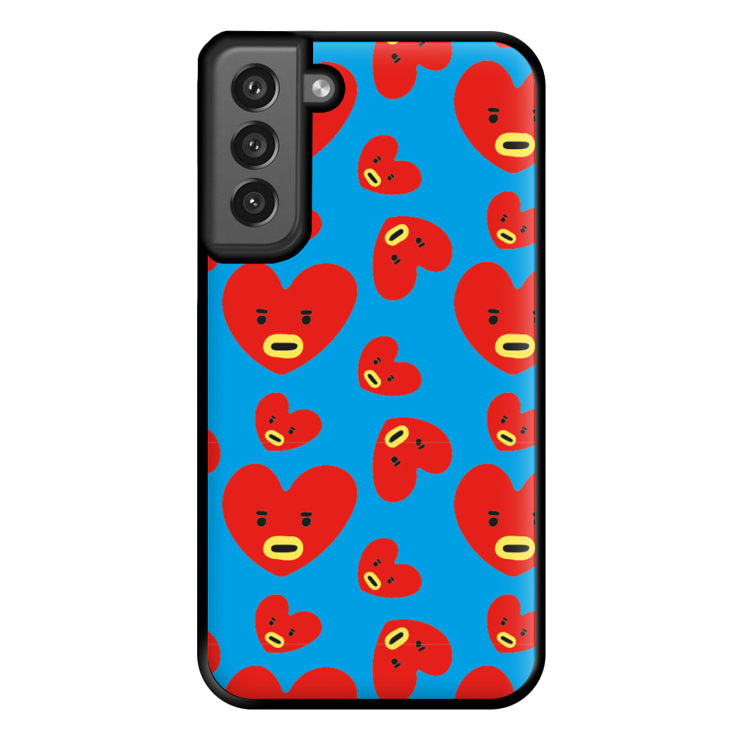 BTS Hearts - K Pop Phone Case for Galaxy S21FE