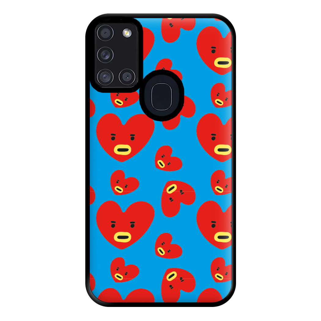 BTS Hearts - K Pop Phone Case for Galaxy A21s