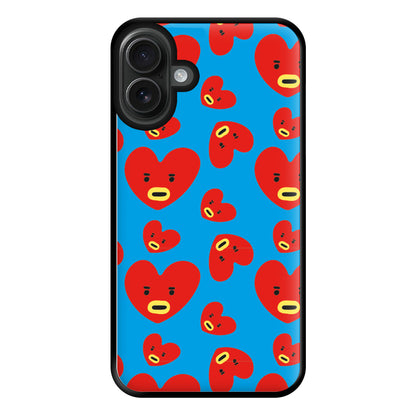 BTS Hearts - K Pop Phone Case for iPhone 16 Plus