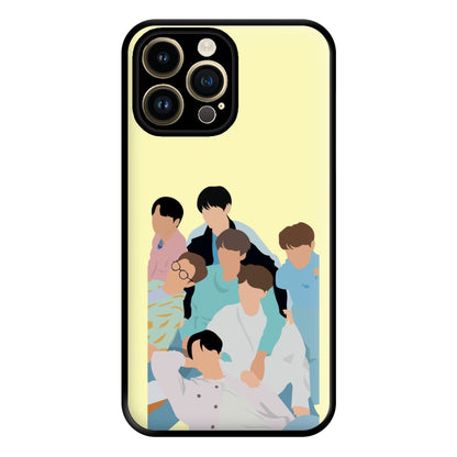 Band Members Of K-Pop Band Phone Case for iPhone 14 Pro Max