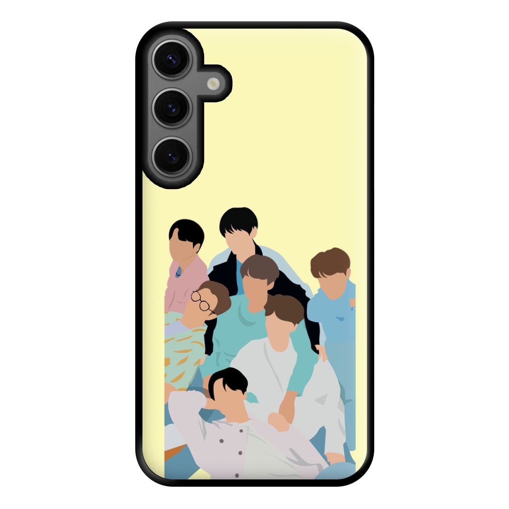 Band Members Of K-Pop Band Phone Case for Galaxy S23FE