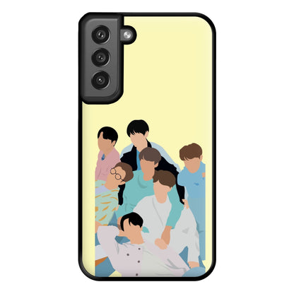 Band Members Of K-Pop Band Phone Case for Galaxy S21FE