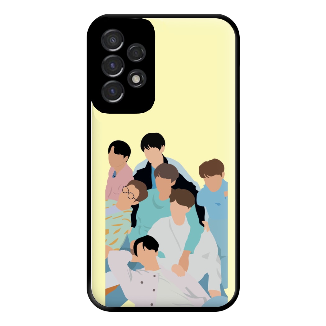 Band Members Of K-Pop Band Phone Case for Galaxy A53