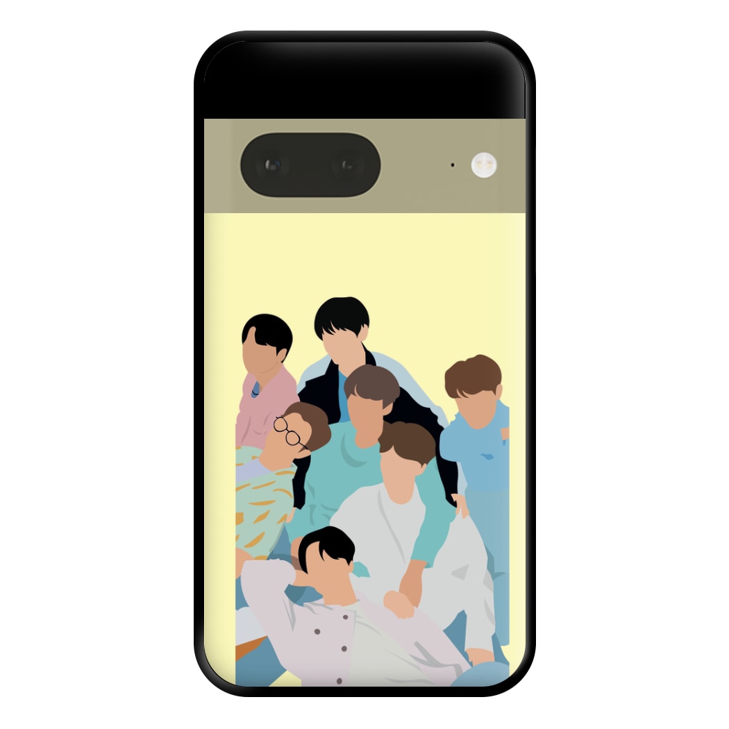 Band Members Of K-Pop Band Phone Case for Google Pixel 7a