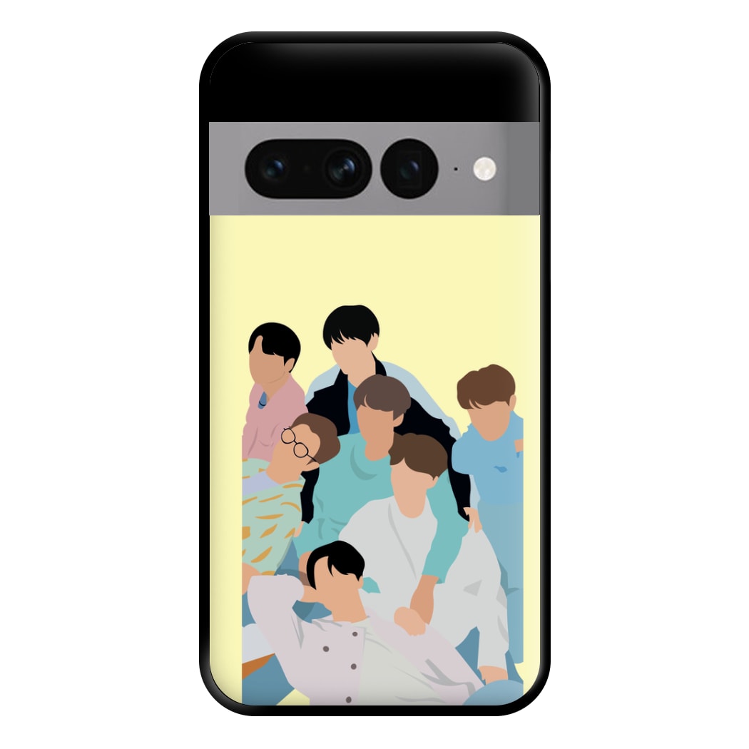 Band Members Of K-Pop Band Phone Case for Google Pixel 7 Pro