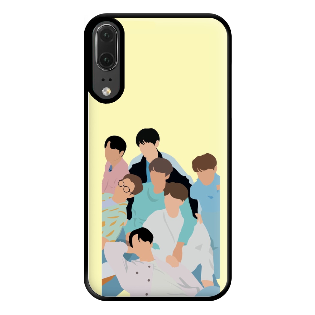 Band Members Of K-Pop Band Phone Case for Huawei P20