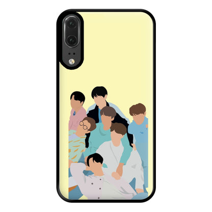 Band Members Of K-Pop Band Phone Case for Huawei P20