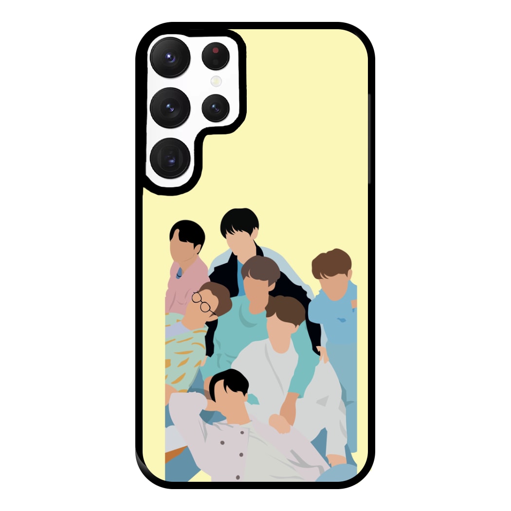 Band Members Of K-Pop Band Phone Case for Galaxy S22 Ultra