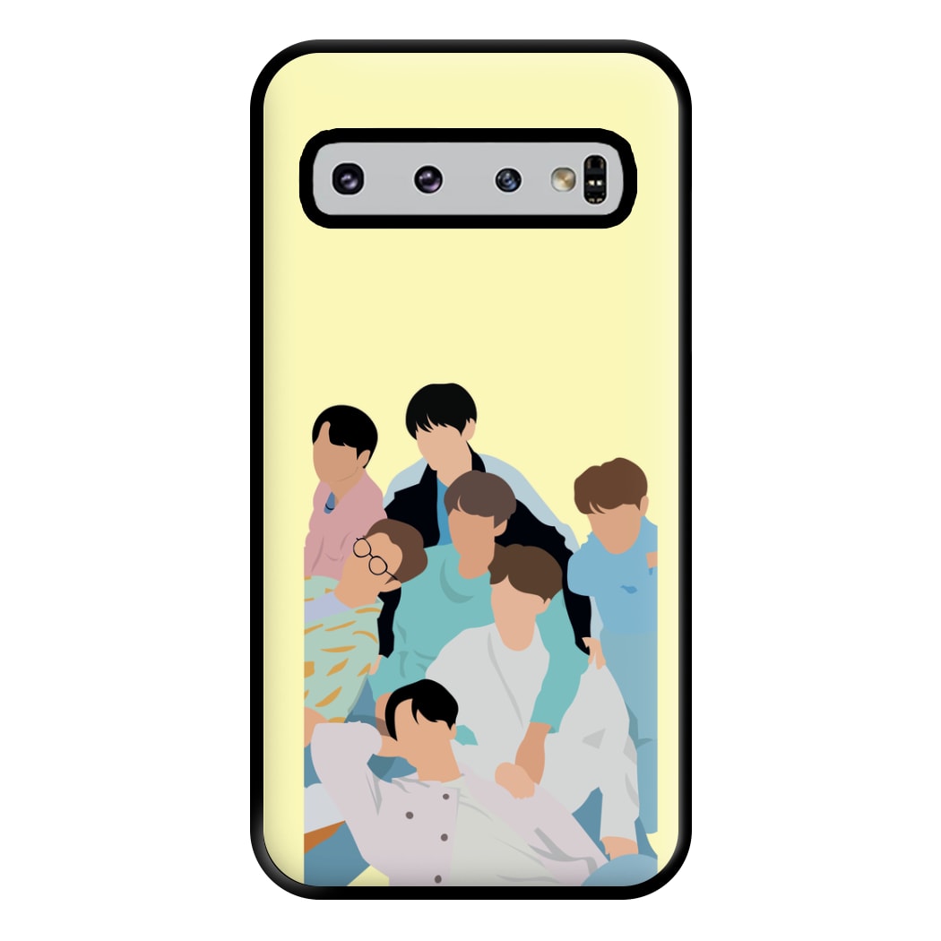 Band Members Of K-Pop Band Phone Case for Galaxy S10 Plus