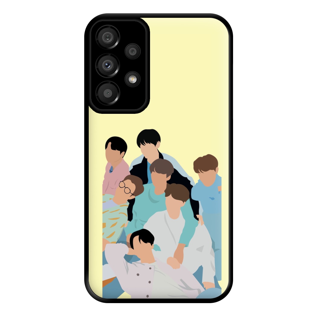 Band Members Of K-Pop Band Phone Case for Galaxy A33