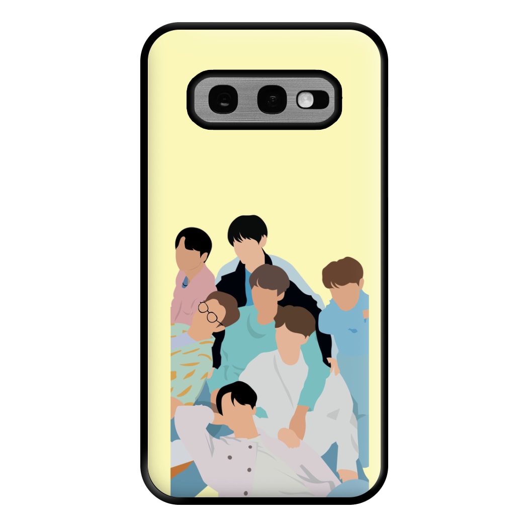 Band Members Of K-Pop Band Phone Case for Galaxy S10e