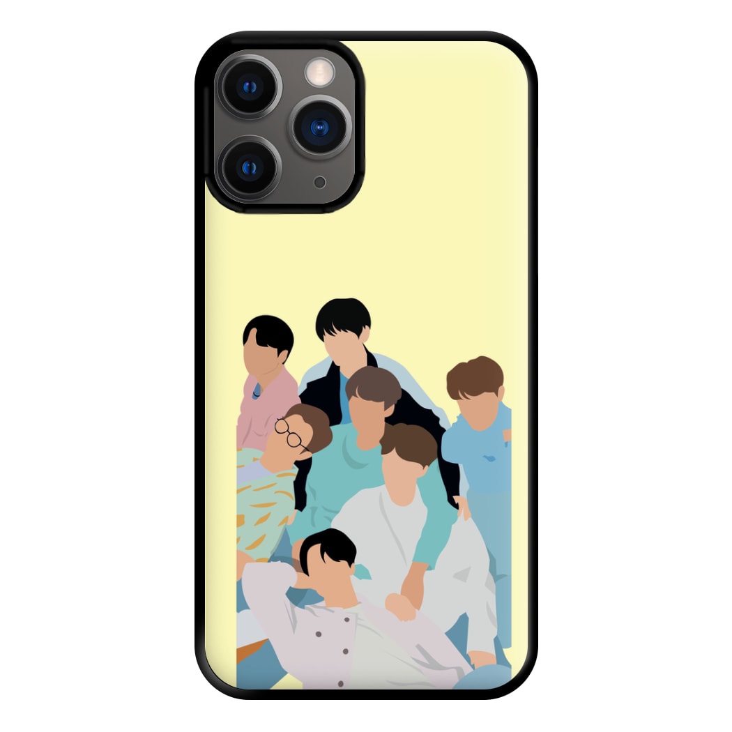 Band Members Of K-Pop Band Phone Case for iPhone 12 Pro Max