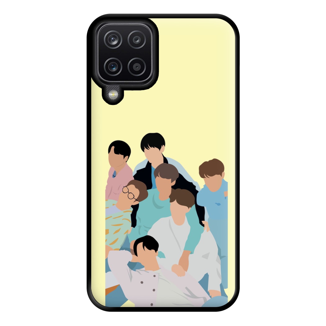 Band Members Of K-Pop Band Phone Case for Galaxy A12