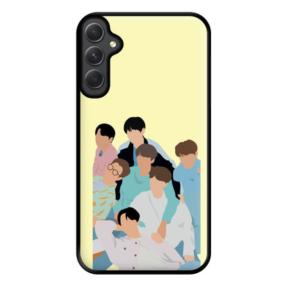 Band Members Of K-Pop Band Phone Case for Galaxy A14