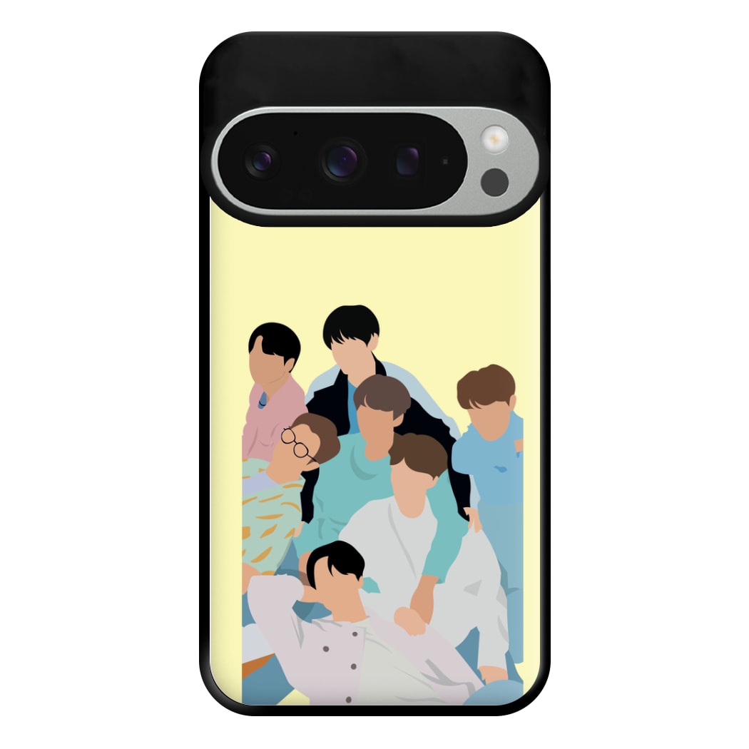 Band Members Of K-Pop Band Phone Case for Google Pixel 9 Pro XL