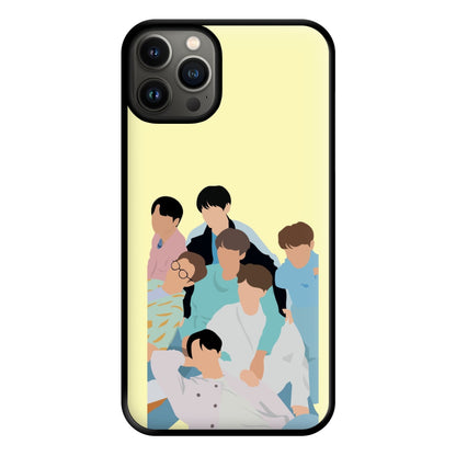 Band Members Of K-Pop Band Phone Case for iPhone 13