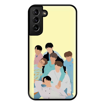 Band Members Of K-Pop Band Phone Case for Galaxy S21 Plus