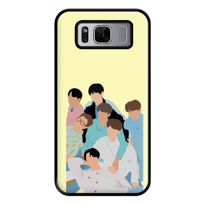 Band Members Of K-Pop Band Phone Case for Galaxy S8 Plus