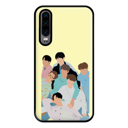 Band Members Of K-Pop Band Phone Case for Huawei P30