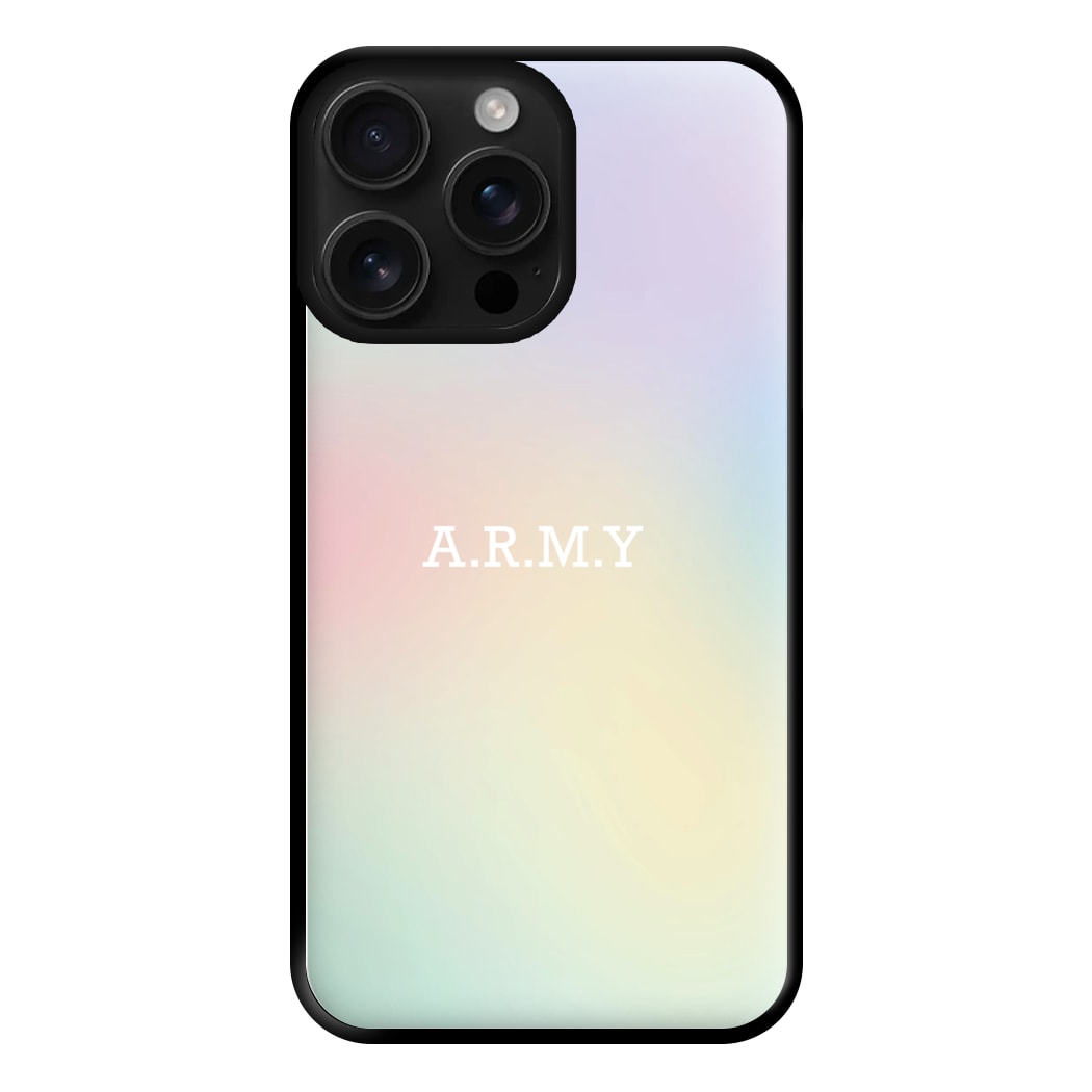 A.R.M.Y - K Pop Phone Case for iPhone 16 Pro Max