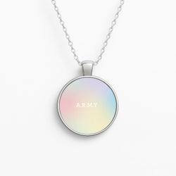 A.R.M.Y - K Pop Circle Necklace