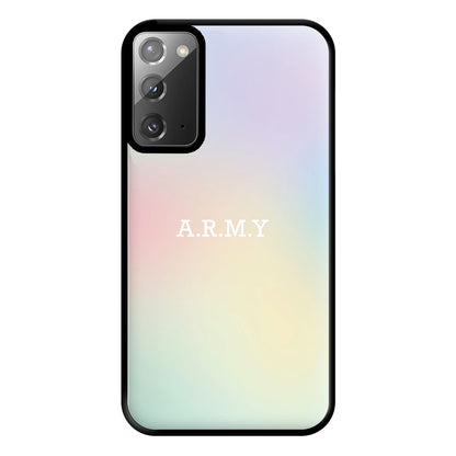 A.R.M.Y - K Pop Phone Case for Galaxy Note 20 Ultra