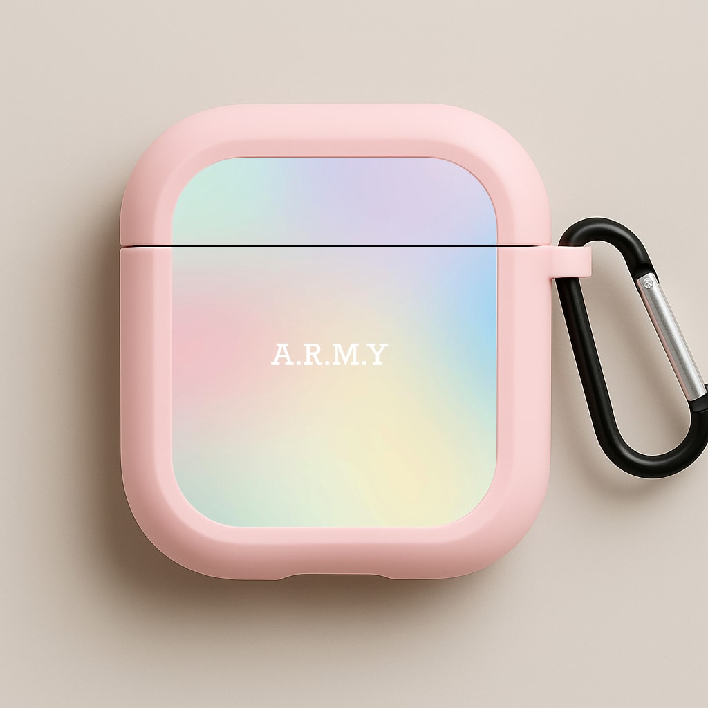 A.R.M.Y - K Pop Pink AirPods Case