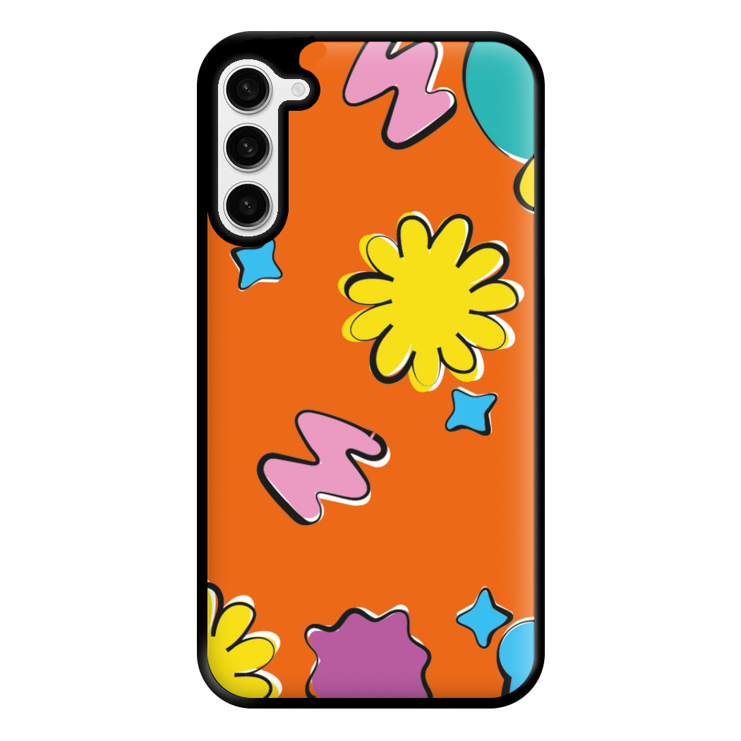 K-Pop Band Flowers Patterns Phone Case for Galaxy S23 Plus