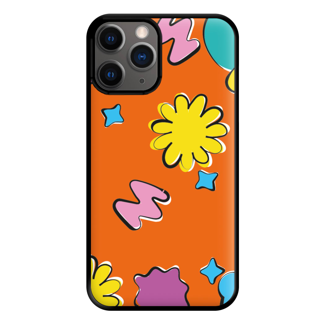 K-Pop Band Flowers Patterns Phone Case for iPhone 12 Pro Max