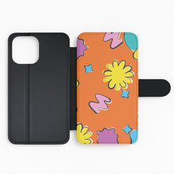 K-Pop Band Flowers Patterns Flip Phone Case