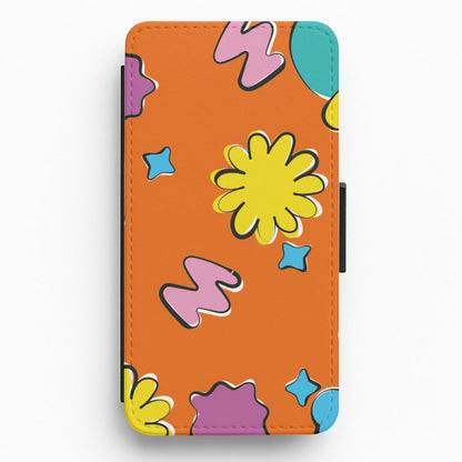 K-Pop Band Flowers Patterns Flip / Wallet Phone Case