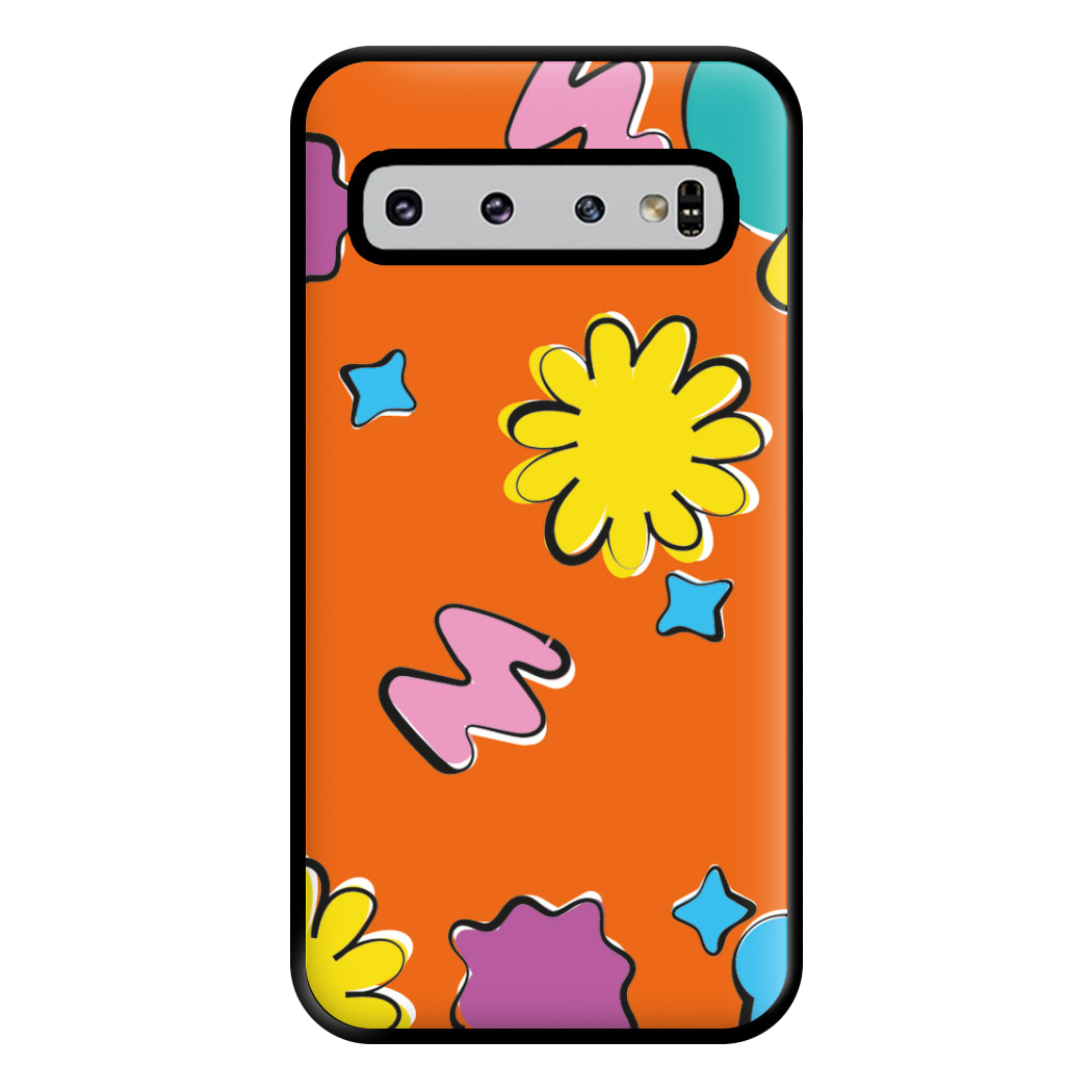 K-Pop Band Flowers Patterns Phone Case for Galaxy S10 Plus