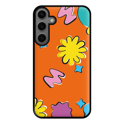 K-Pop Band Flowers Patterns Phone Case for Galaxy S23FE