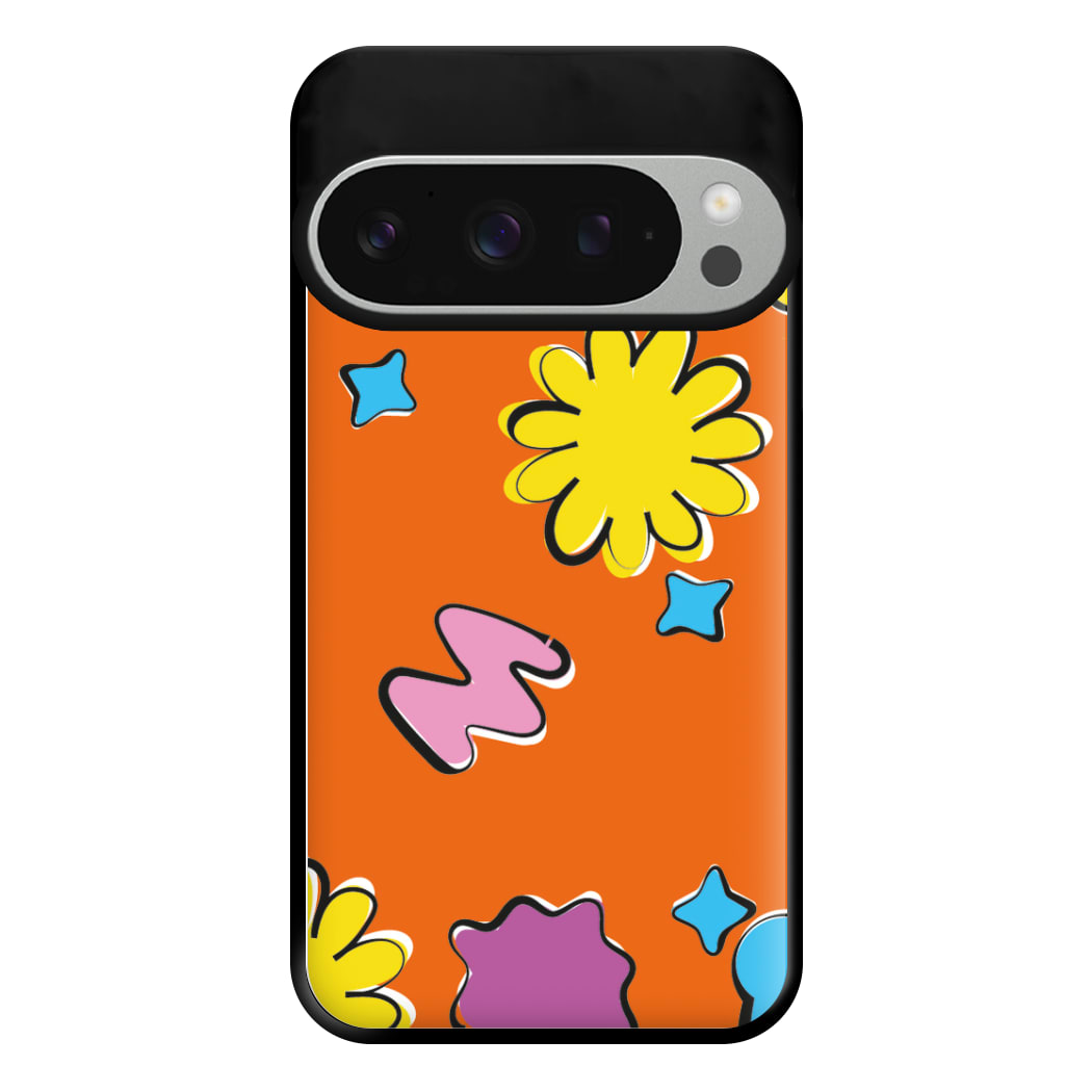 K-Pop Band Flowers Patterns Phone Case for Google Pixel 9 Pro XL