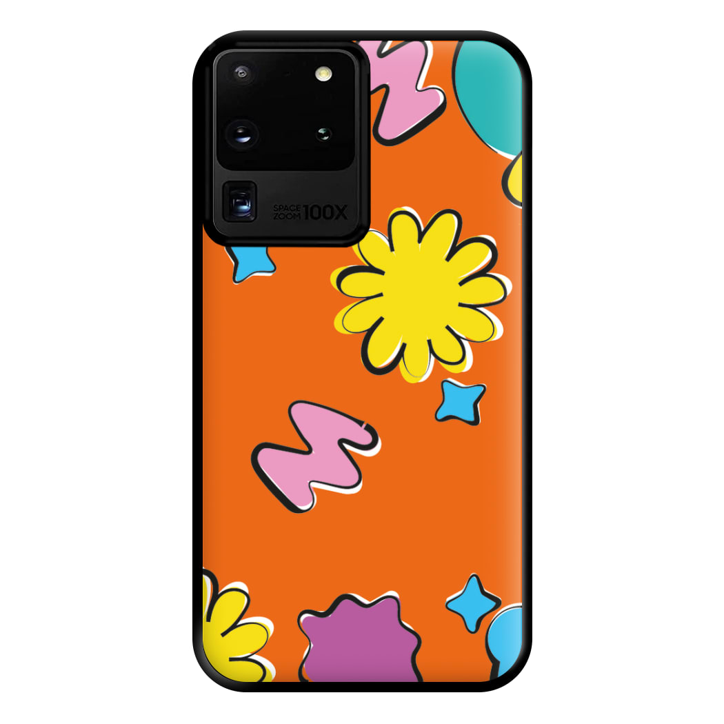 K-Pop Band Flowers Patterns Phone Case for Galaxy S20 Ultra