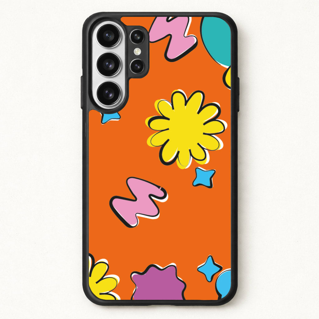 K-Pop Band Flowers Patterns Phone Case for Galaxy S26 Ultra
