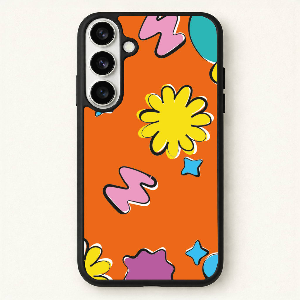 K-Pop Band Flowers Patterns Phone Case for Galaxy S26 Plus