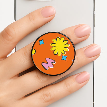 K-Pop Band Flowers Patterns Phone Grip