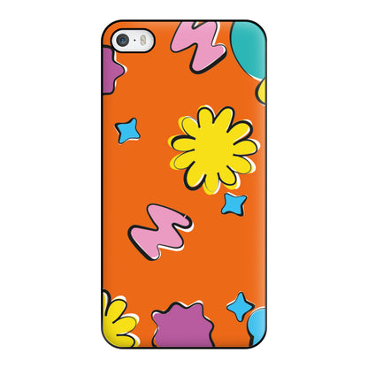 K-Pop Band Flowers Patterns Phone Case for iPhone 5 / 5s / SE 2016