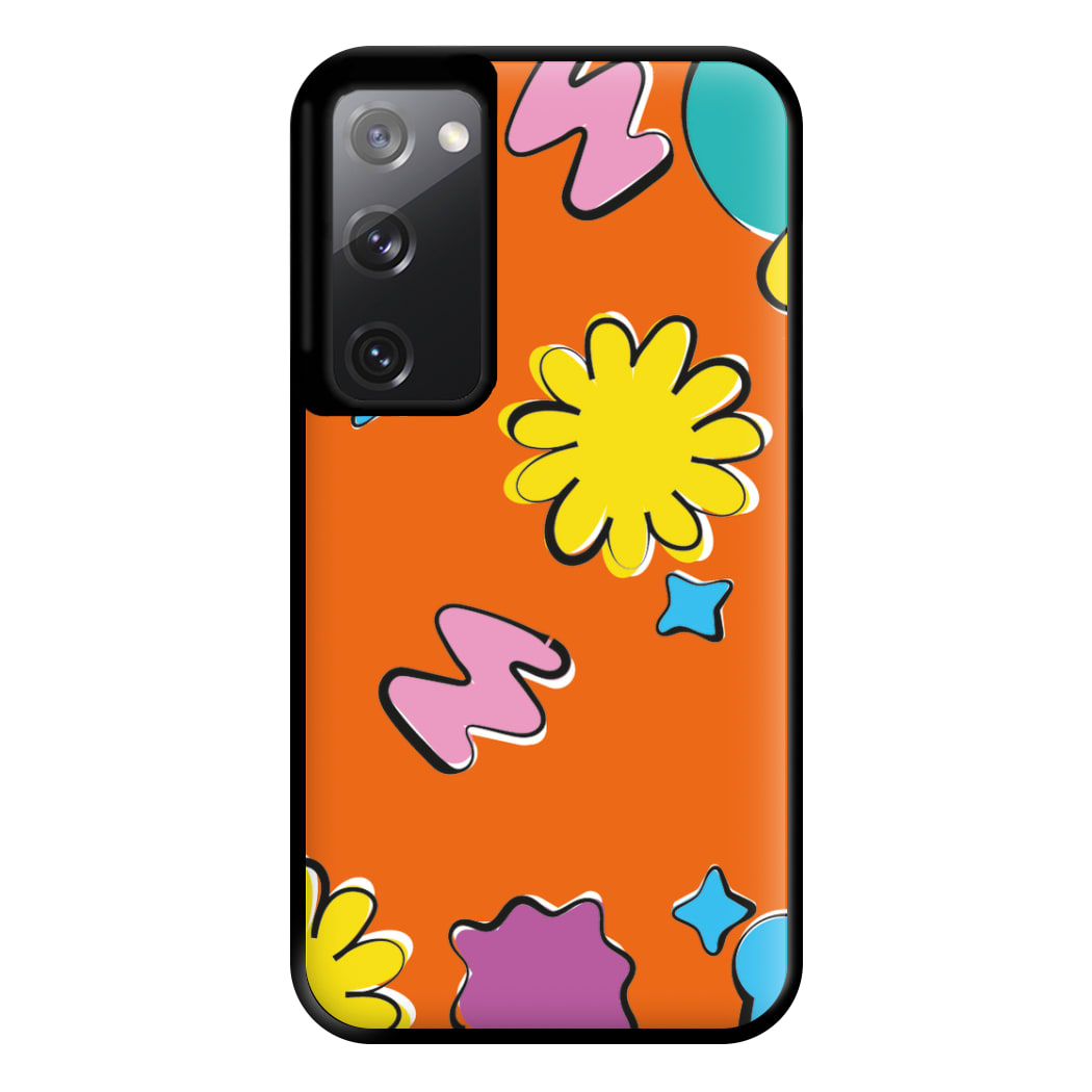 K-Pop Band Flowers Patterns Phone Case for Galaxy S20FE